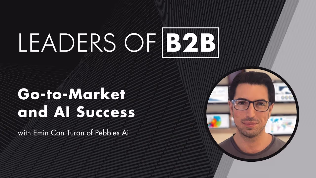 Leaders of B2B episode cover